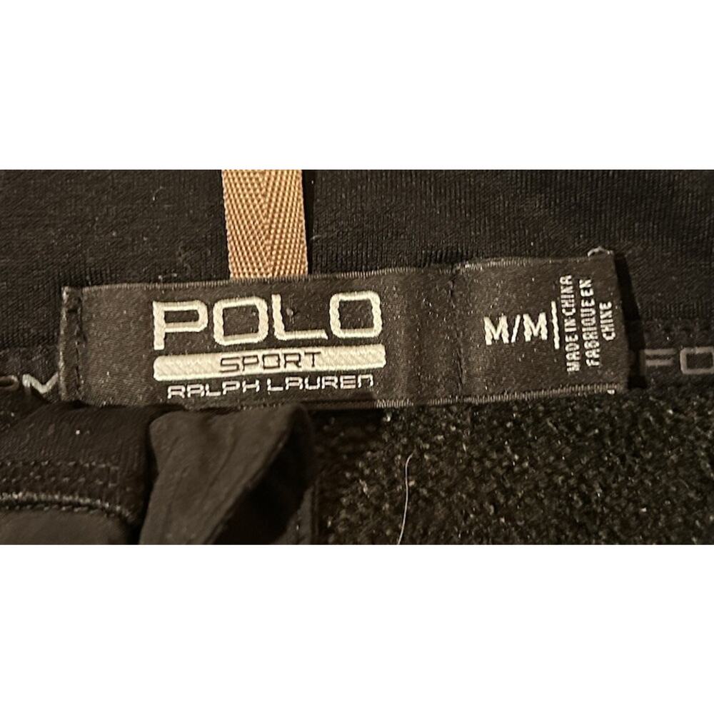 Ralph Lauren Polo Sport Jacket Men’s Sz M Black Full Zip Hybrid Tech Performance - Picture 3 of 7